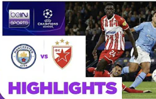 Manchester City 3-1 Crvena Zvezda | Champions League 23/24 Match Highlights